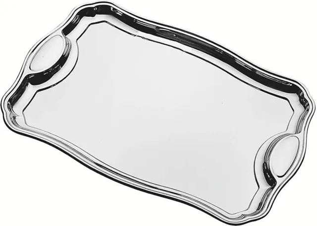 Bandeja inox 45 × 33 cm