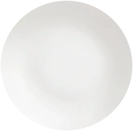 Prato raso de porcelana 25 cm